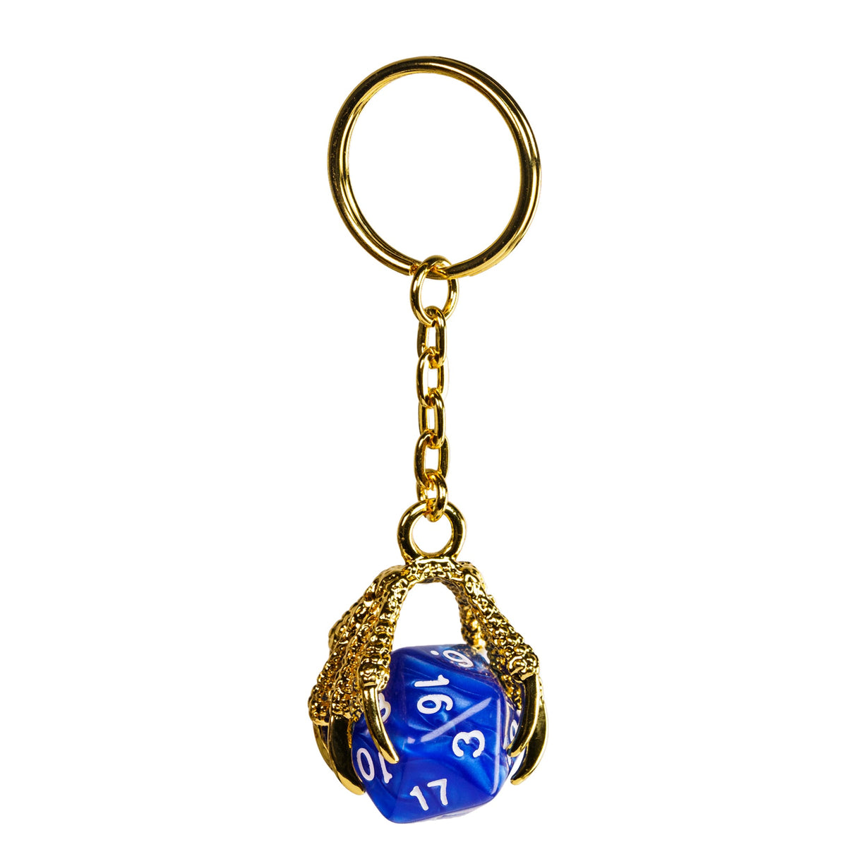 D20 Dragon Claw Key Ring