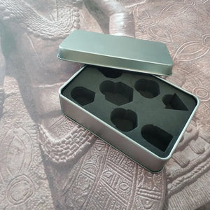 Protective Tin Dice Box for DND Dice Set