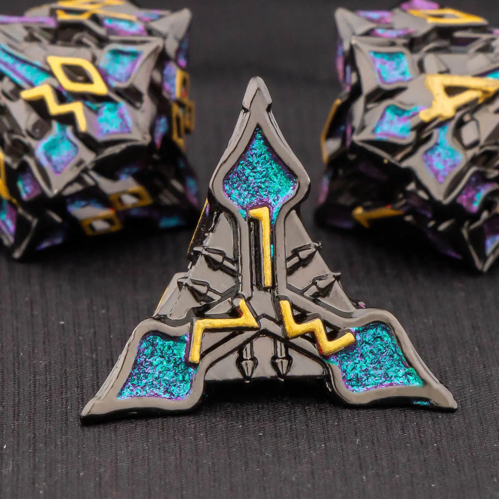 Runic Relic Metal DND Dice set