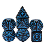 Load image into Gallery viewer, Archer&#39;s Bow DND Polyhedral Dice 7 Set
