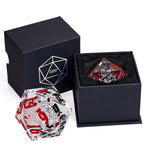 Load image into Gallery viewer, The Great D20 55mm Acrylic DND Polyhedral Dice
