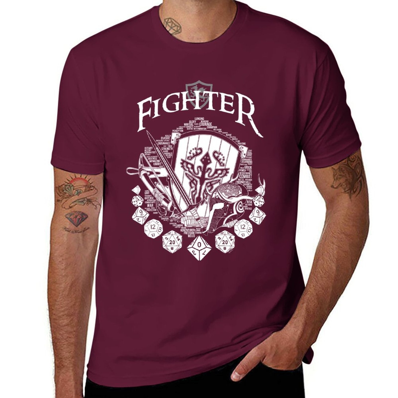 Fighter Class Cotton T-Shirt
