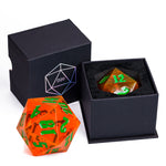 Load image into Gallery viewer, The Great D20 55mm Acrylic DND Polyhedral Dice
