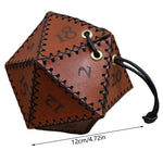 Load image into Gallery viewer, Die of Holding Leather Dice Bag
