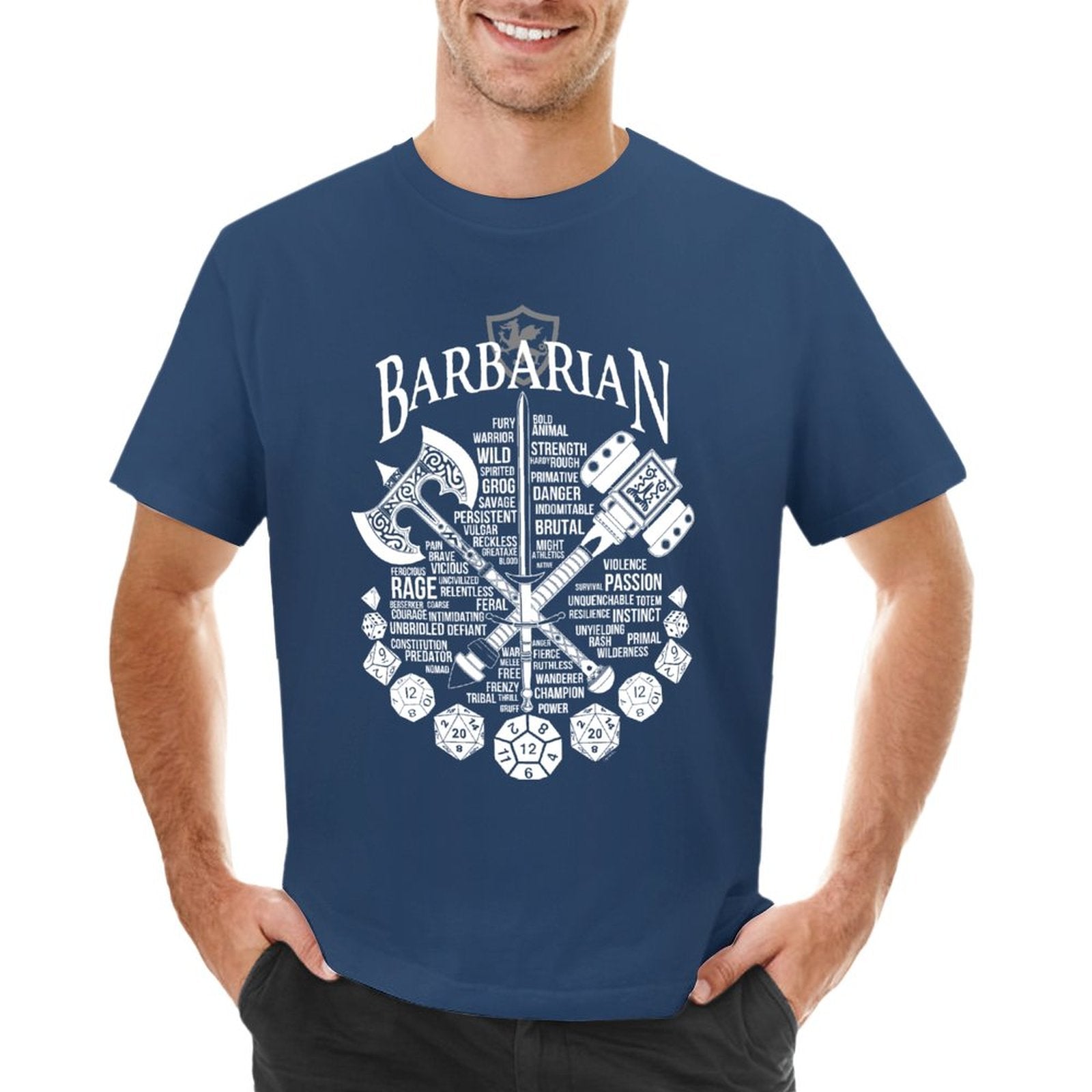 Barbarian Class Cotton T-Shirt