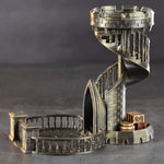 Load image into Gallery viewer, Wizards DND Dice Tower with Spiral Staircase
