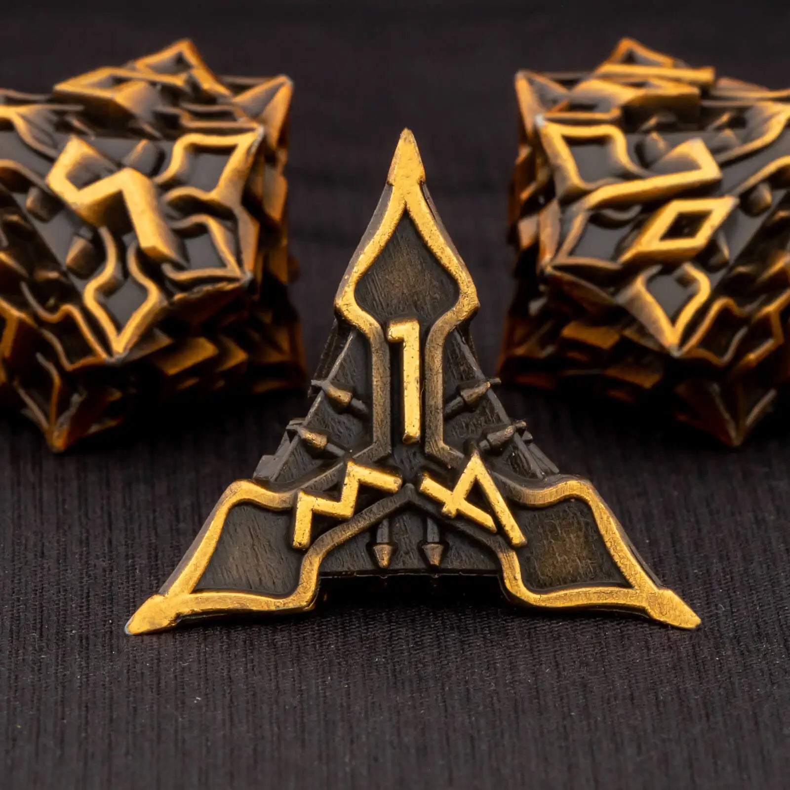 Runic Relic Metal DND Dice set