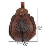 Load image into Gallery viewer, Barbarian&#39;s Satchel Faux Leather Dice Bag
