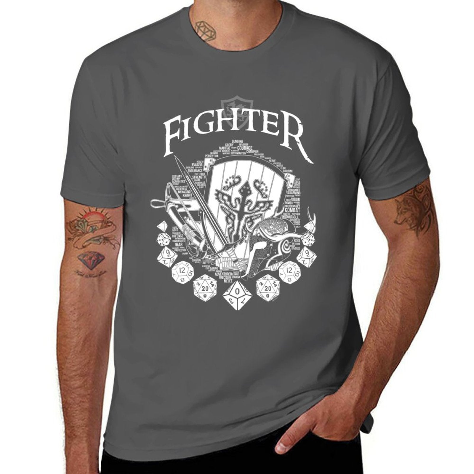 Fighter Class Cotton T-Shirt