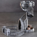 Load image into Gallery viewer, Wizards DND Dice Tower with Spiral Staircase
