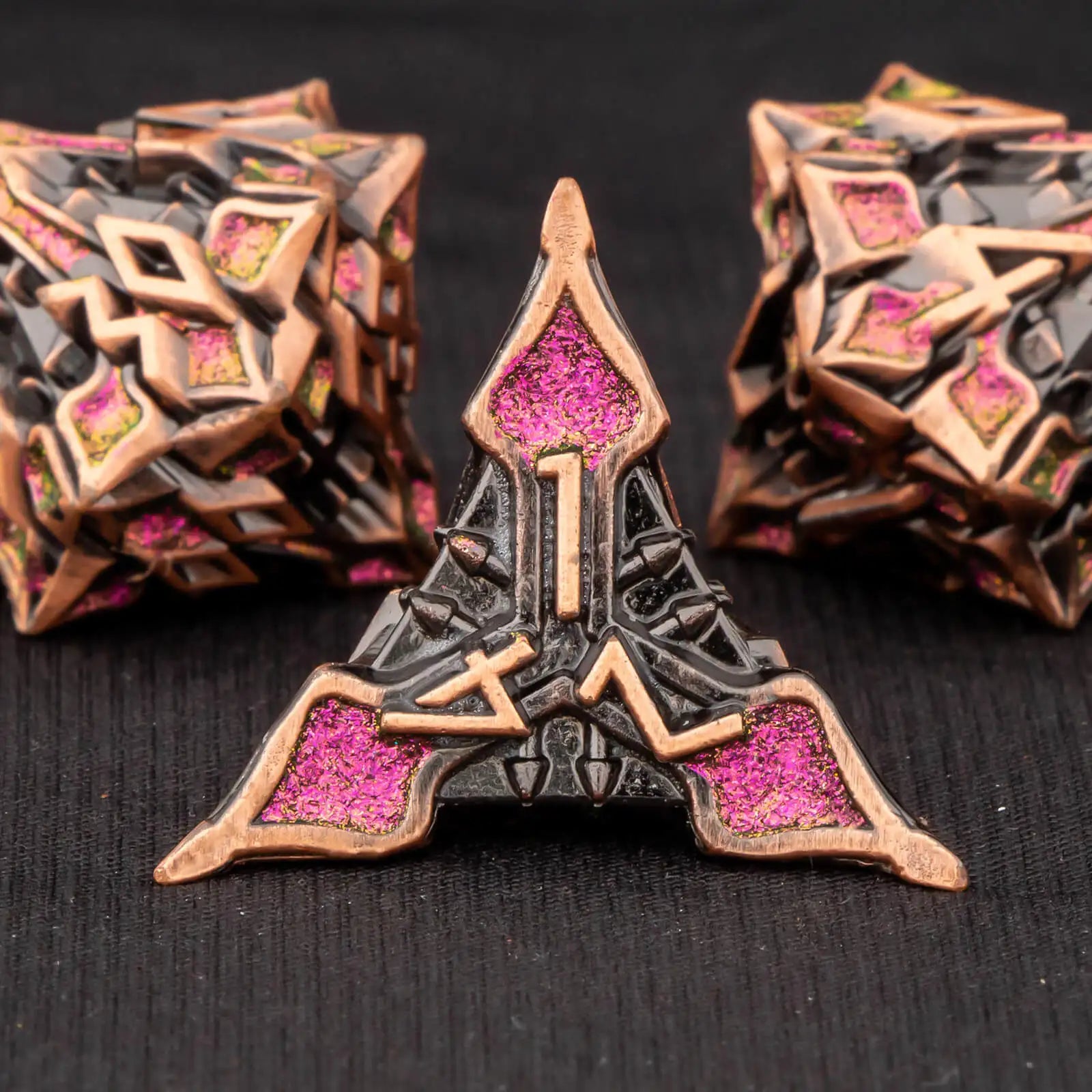 Runic Relic Metal DND Dice set