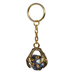 Load image into Gallery viewer, D20 Dragon Claw Key Ring
