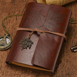 Load image into Gallery viewer, Druid Travelers Vintage Leather Notebook
