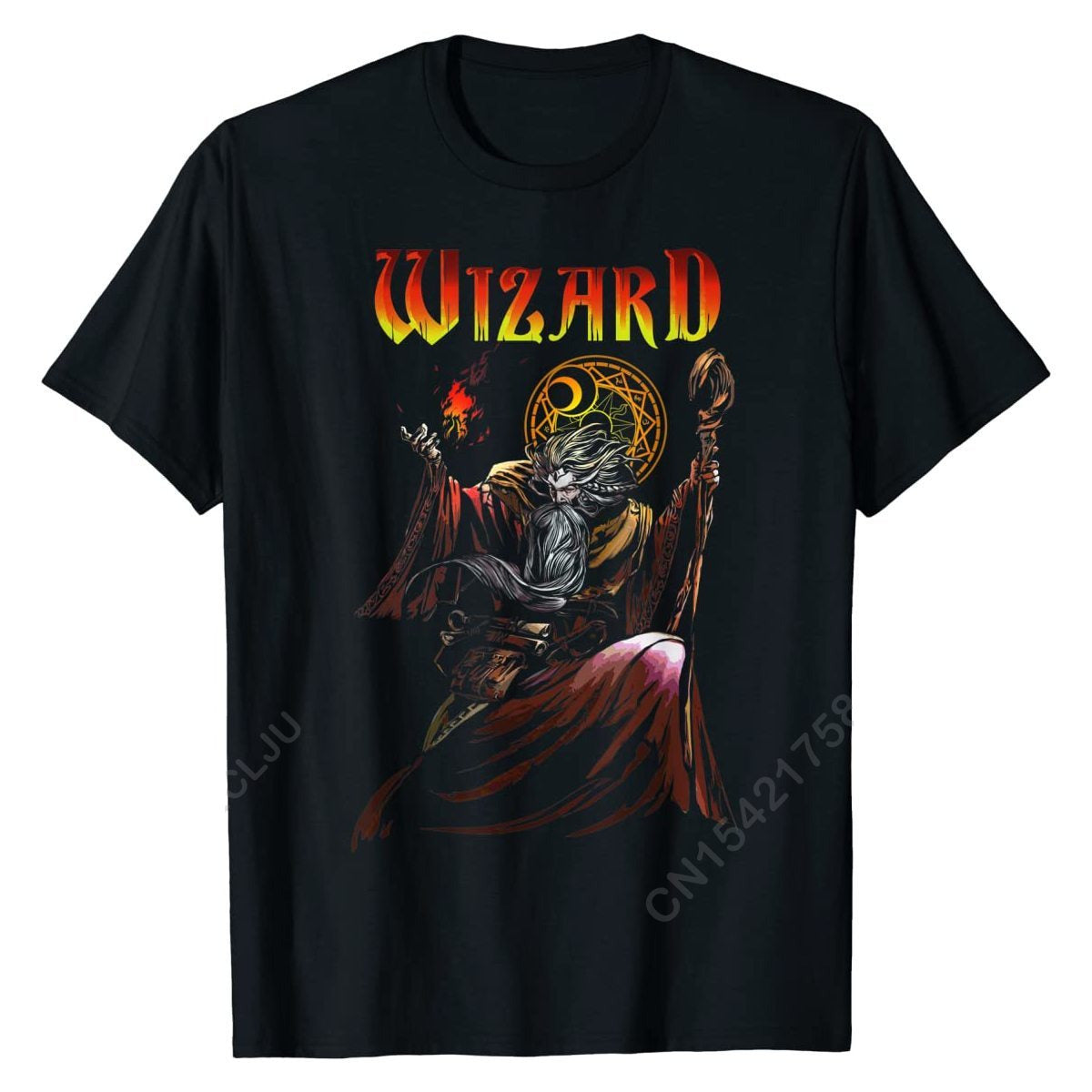 Human Wizard Cotton T-Shirt