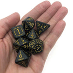 Load image into Gallery viewer, Holy Consecration Metal DND Dice Polyhedral 7 Set
