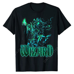 Elven Wizard Cotton T-Shirt