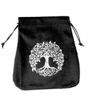 Load image into Gallery viewer, Tree of Life Velvet Dice Bag
