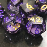 Load image into Gallery viewer, Magic Liquid Core DND Resin Dice 7 Set

