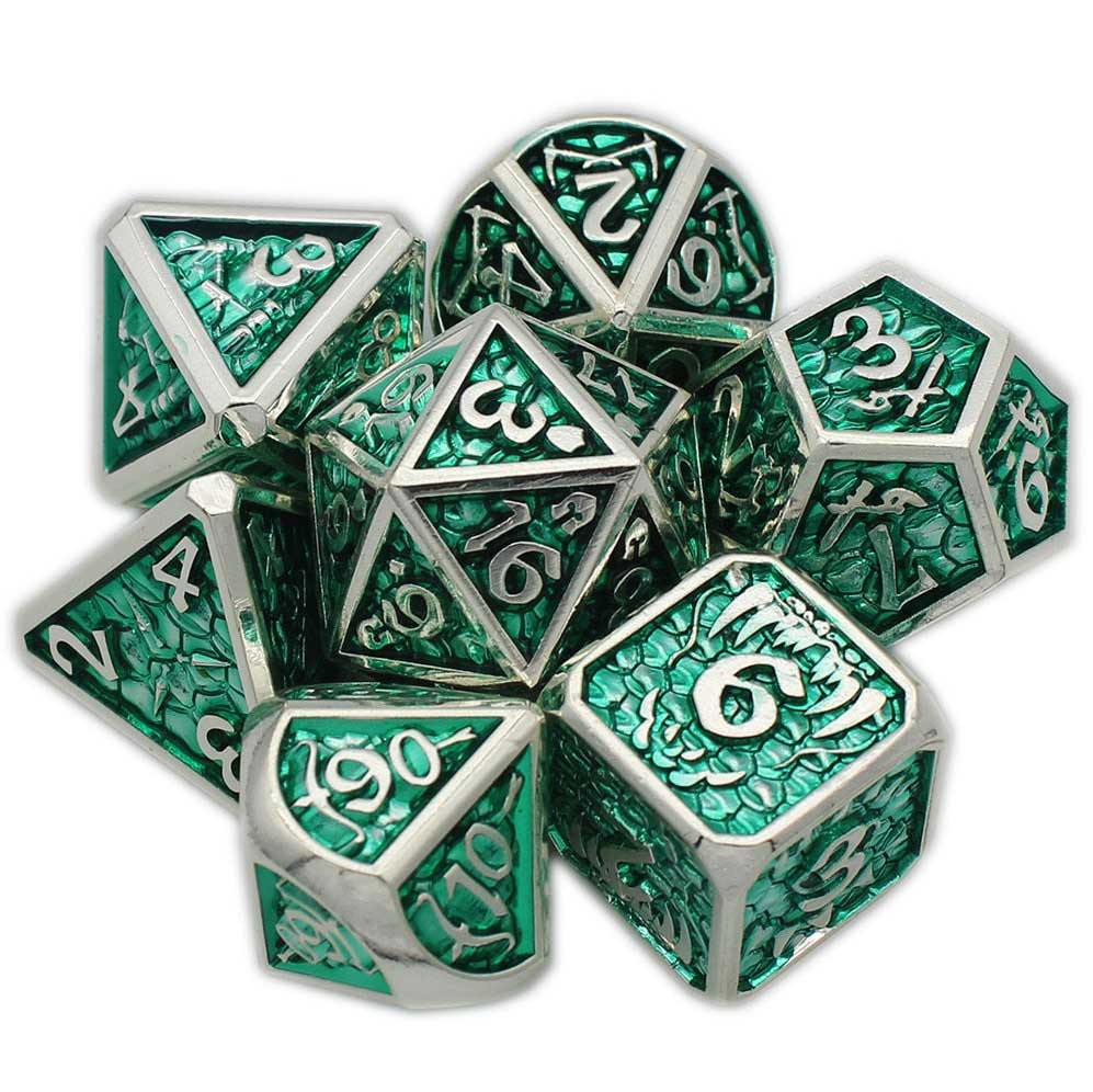 Ranger's Mark Polyhedral Metal Dice 7 Set
