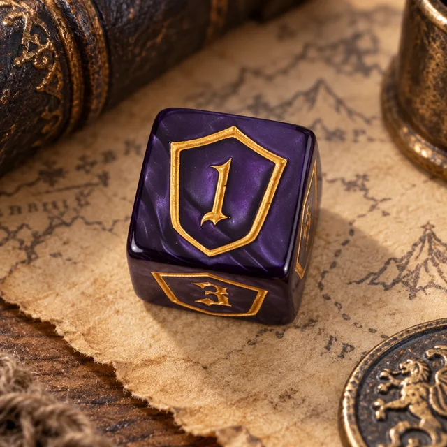 Aegis Shield D6 Dice 7 Set - D6