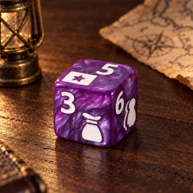 Arcane Odds D6 Acrylic DND Dice