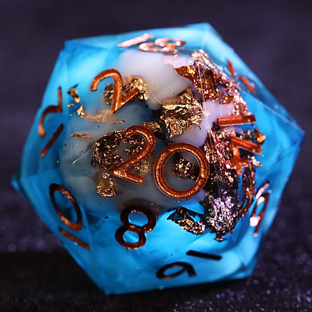 Resin dice set in the selected Full Set of 9 pieces option; appearance unconfirmed.
